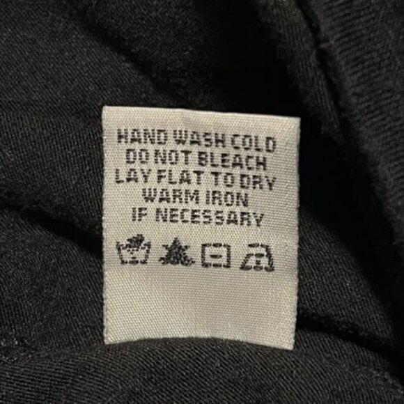 American Rag Womens Black Short Sleeve Cold Shoulder Top V Neck Size Medium USA - Picture 9 of 12